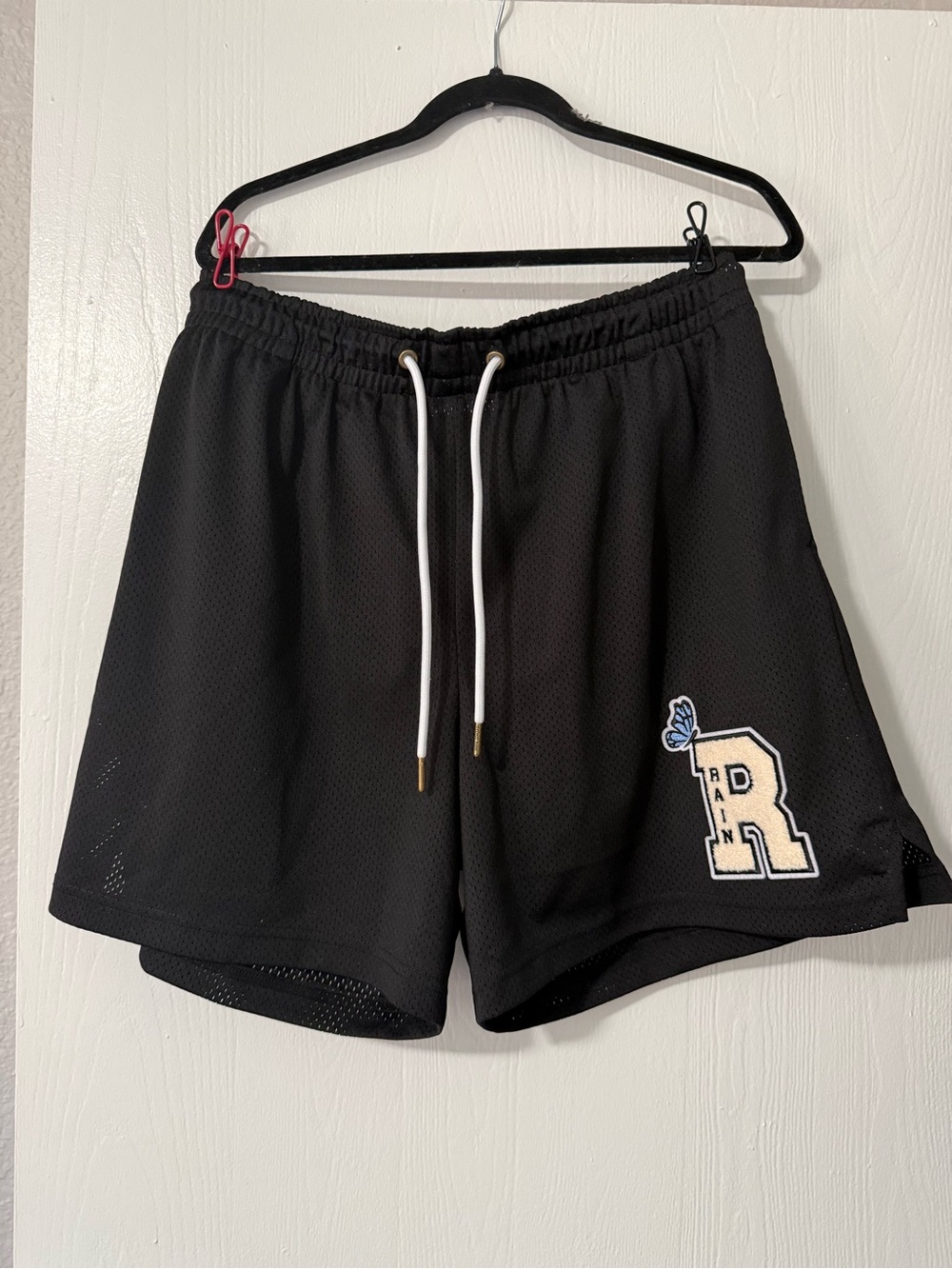 Ryoko Rain Classic Mesh Shorts in Black